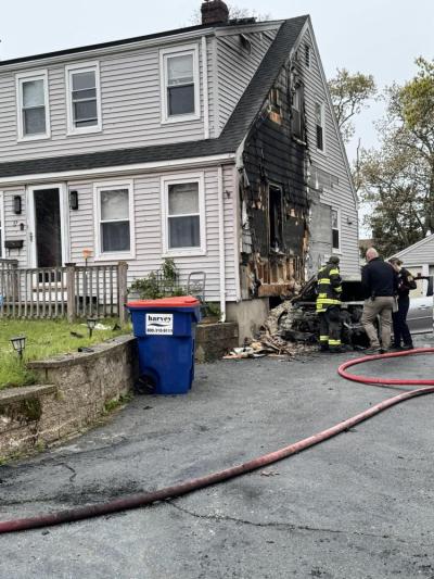 The damage to the home.
