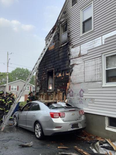 The fire was quelled shortly after crews responded.