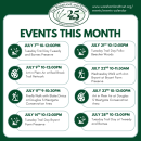 A calendar of events for the Wareham Land Trust in July, these text details can be read in the text of the post.