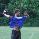 Senior quarterback Amare Rose throws a pass. Photo by Christian Uva
