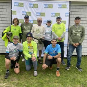 Team South Coast Bikeway raised thousands for clean water and the South Coast Bikeway at the Buzzards Bay Coalition’s watershed ride.